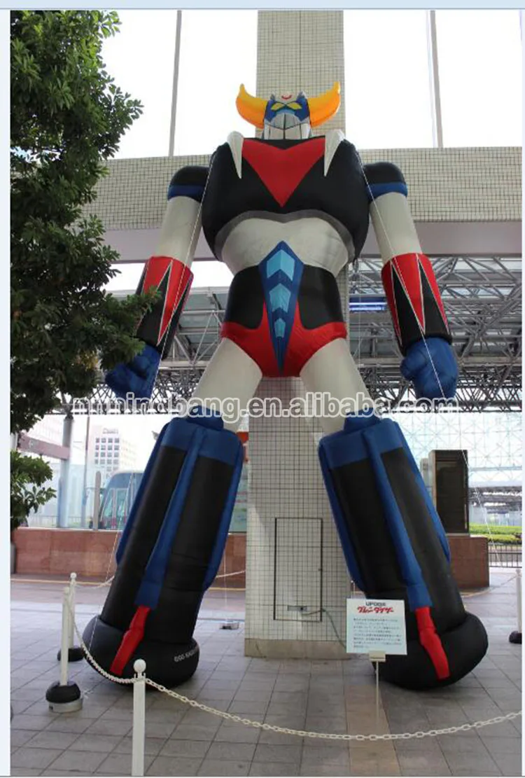 

Free shipping hot sale 6 Meter high giant inflatable robot for advertising