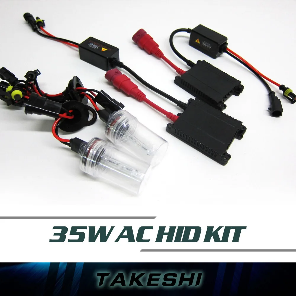 New 12V 35W AC Xenon HID Kit Slim Ballast H4 H4 2 H13 H13 2 9004