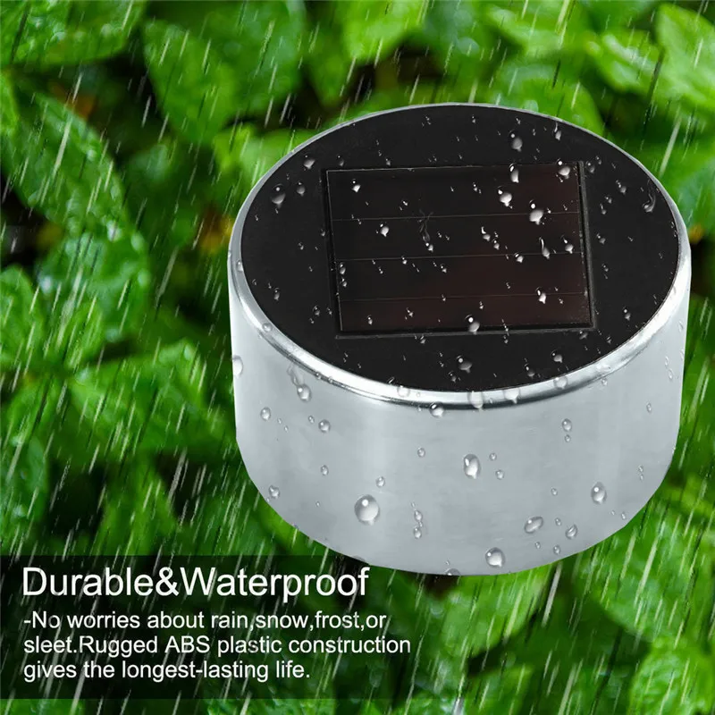 Kaufen 16 Pack Solar Garten Lichter Outdoor Solar Powered Pathway Landschaft Spot Lichter LED für Villa Garten Park Balkon