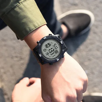 

SYNOKE Men's Watches Outdoor Sport Watch LED Digital Waterproof Student Digital Watch Relogio Masculino Watch for Men