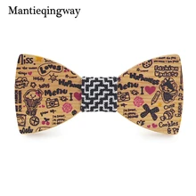 Милый деревянный галстук-бабочка, галстук для маленьких мальчиков, деревянная бабочка, обтягивающие галстуки с бантами, узкий галстук, Полиэстеровые галстуки с воротником