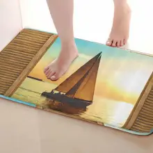 Парусник Стиль открытый Коврики S, забавные Нескользящие Для ванной Коврики, двери Коврики S, дверь входная Коврики s