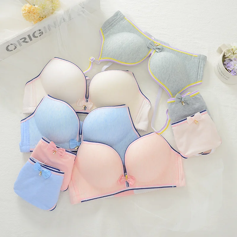 Underwear Set Push Up Bra Women lingerie Cotton Bra And Panties Set Bras For Women Lingerie Set Bralette Sexy Intimate Wire Free