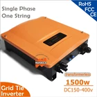 1500W Wide Input 150-400v to AC220 50HZ IP65 Grid Tie String Inverter with RS485 Port for European, African, Austrilian Markets