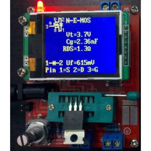 TFT GM328 Транзистор тестер Диод LCR ESR метр ШИМ квадратный генератор волн