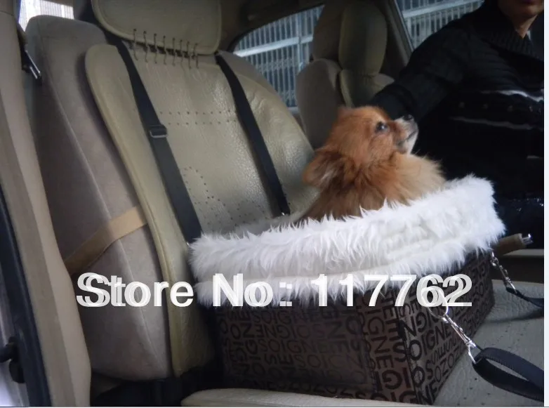 

Free Shipping Pet Dog Car Carrier Bag Pet Car Seat Cover Retail