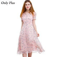 ONLY PLUS Chiffon font b Dress b font font b Party b font For font b