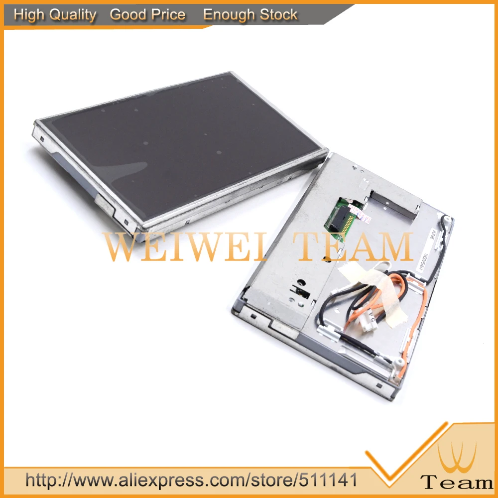 

100% Original 6.5Inch  LQ065T9BR53 LQ065T9BR53U LCD Display Panel X3 X5 MK4 MK3 E53 E38 E39 Car Navigation System Screen for bmw