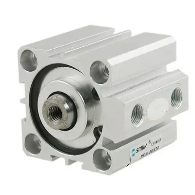 

Double Acting 40mm Bore 25mm Stroke Thin Air Cylinder SDA40-25