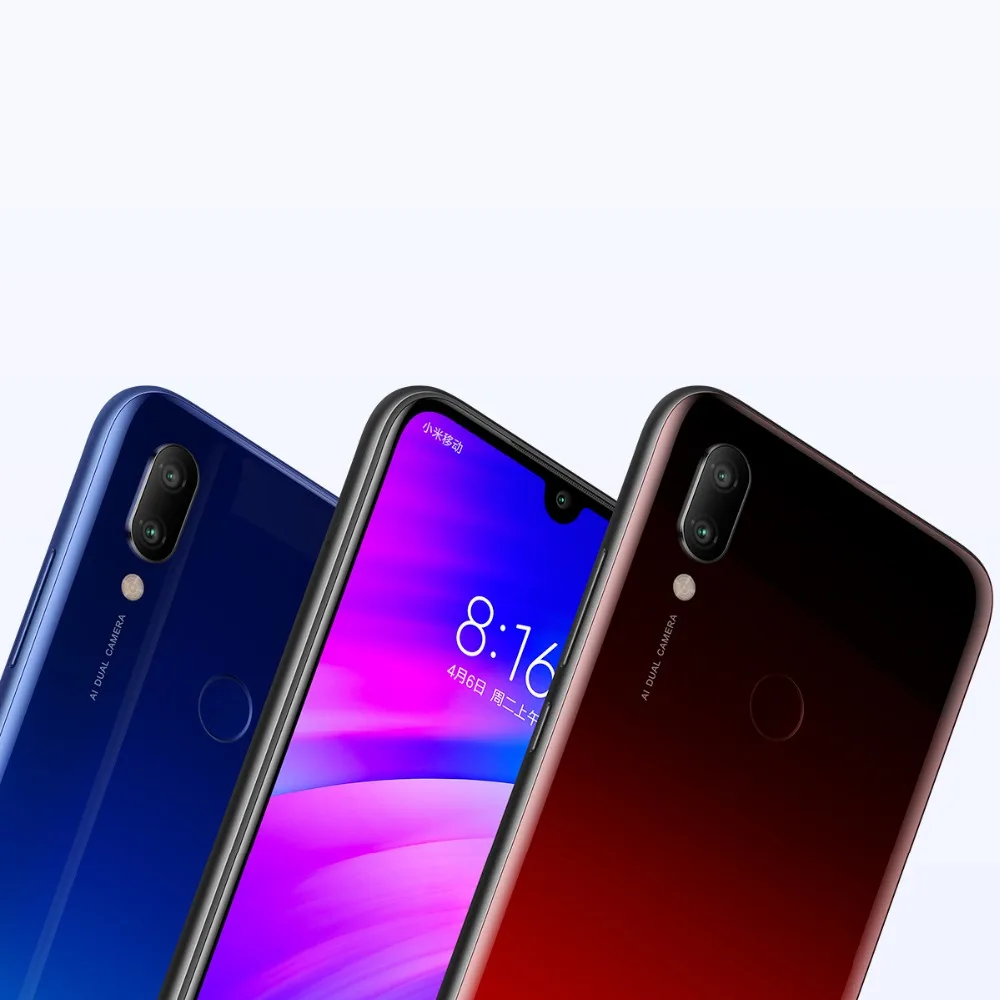 Оригинальный Xiaomi Redmi 7 3 Гб 32 Snapdragon 632 смартфон Octa Core 4000 мАч 6 26 ''телефон полный