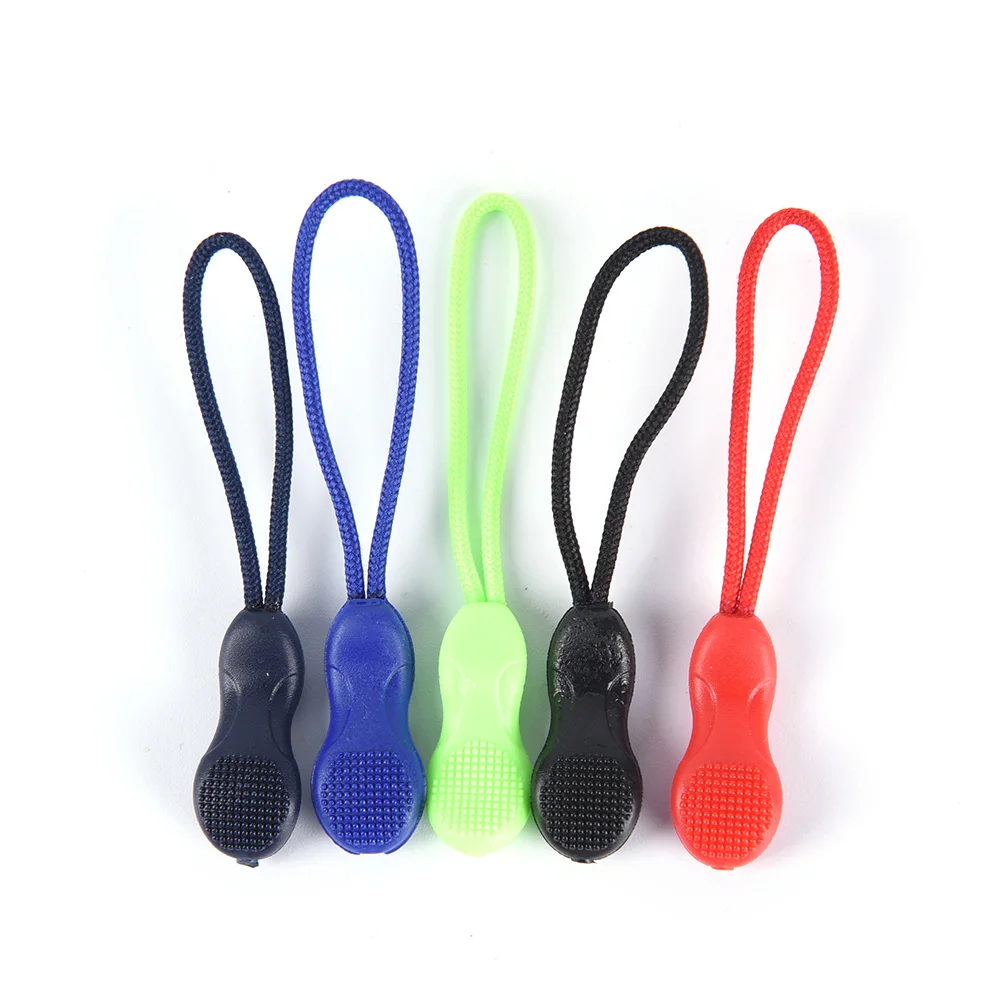 Buy 5Pcs/Set Plastic Zipper Rope Pull Replacement With