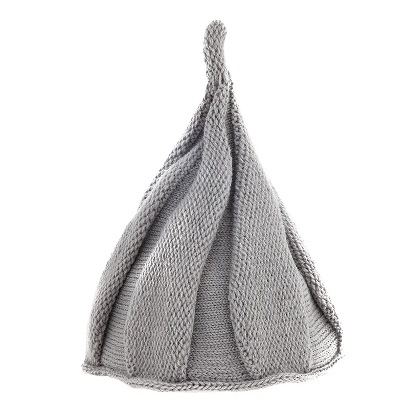 Kids Baby Boys Girls Cute Twisted Cap Knitted Sweater Hat Children Pointed | Детская одежда и обувь