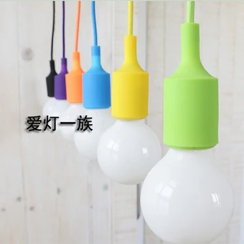 

New creation pendant light colorful hanging pendant light