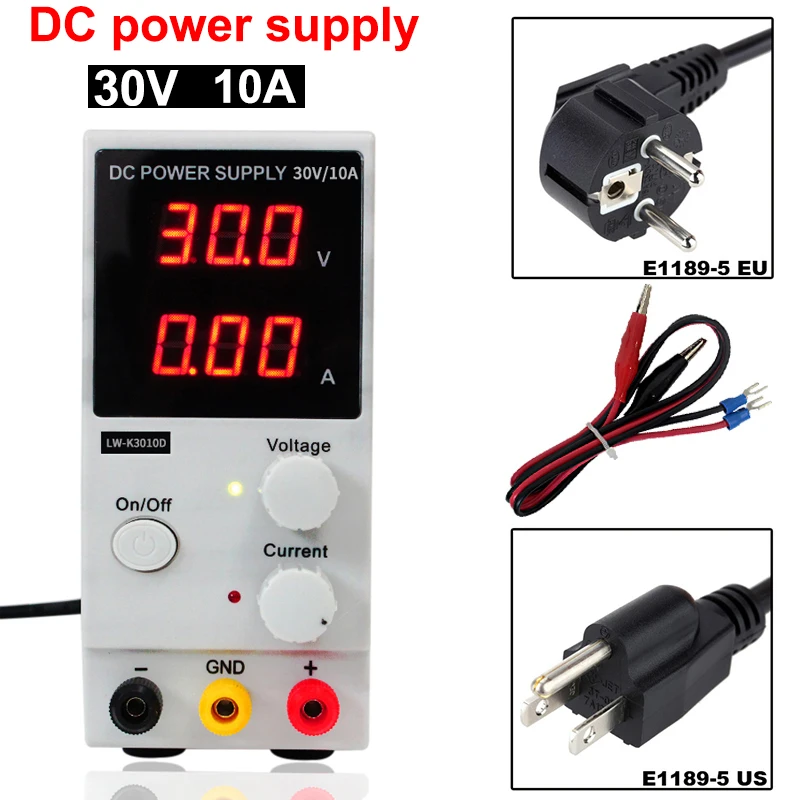 LW K3010D LED Display Switch DC Power Supply Protection Function 30V