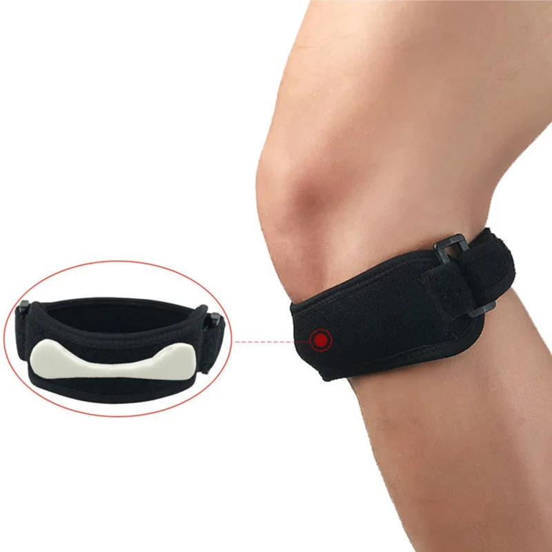 

1 PCS Adjustable Patella Support Knee Support Patella Brace Bandage Tendon Strap Belt Jumper gym fitness Knee Pads