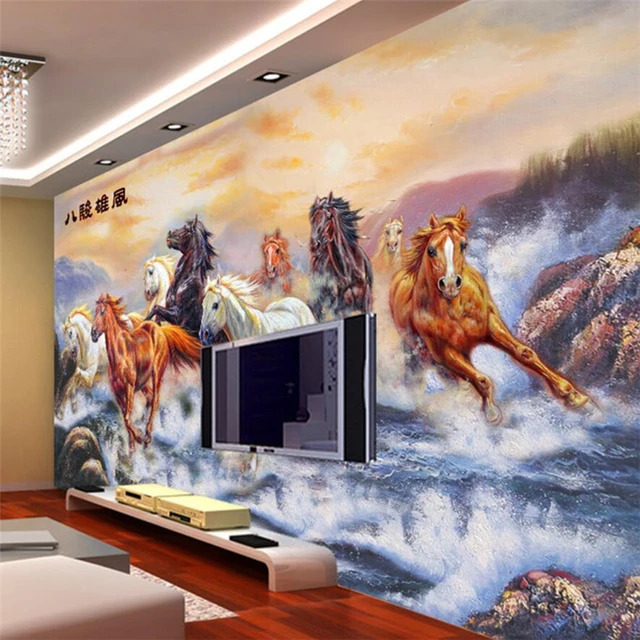 Beibehang Custom behang 3d acht lente show glory boutique woonkamer ... Beibehang Custom behang 3d acht lente show glory boutique woonkamer ...