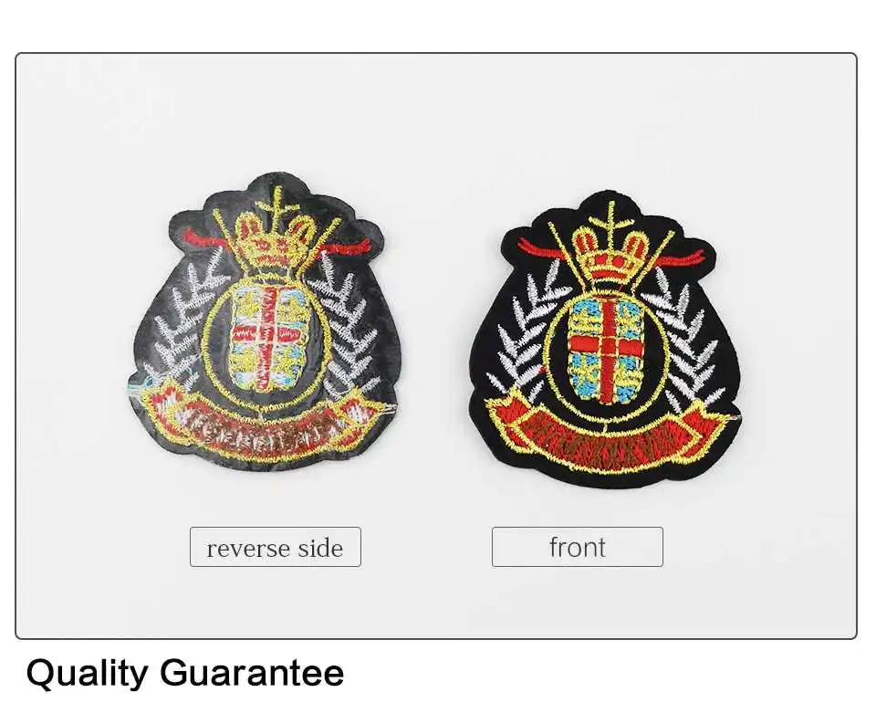 Military Patch Wings Stars PUNKERS US England Badges Morale Military Patch Iron On Embroidery Applique Patches For Jeans (4)