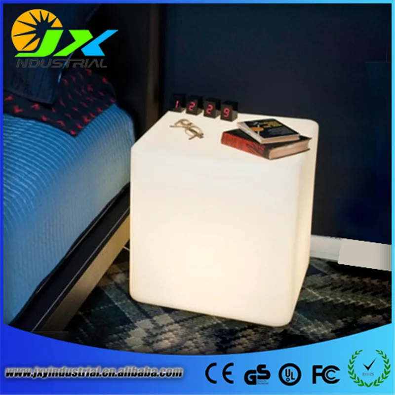

Modern waterproof 16 colors changing illuminated led low barstools glowing led baby chair remote control home bar furniture