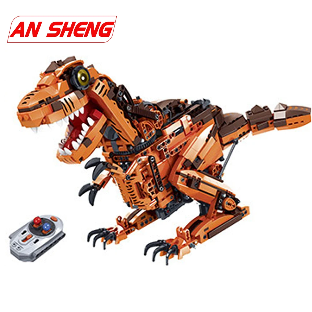 

1092PCS Technic Creators Expert RC Remote Control Dinosaur Bricks Compatible Model Building Blocks Toys For Children Legoes Gift