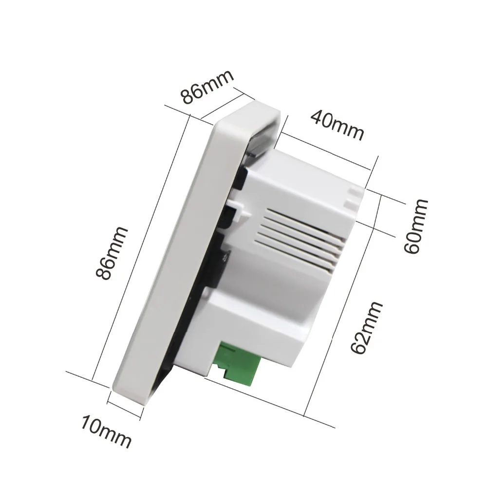 Домашняя аудиосистема Мини Настенный усилитель с беспроводным пультом дистанционного управления и 4 динамики полного диапазона, поддерживает USB/SD/AUX/FM/BT