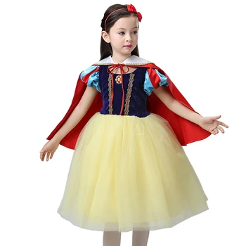 

Children's Snow White Princess Kids Dress Girls' Dresses Children's Clothing Cosplay princess style Costume Dress Up Tutu Cloth