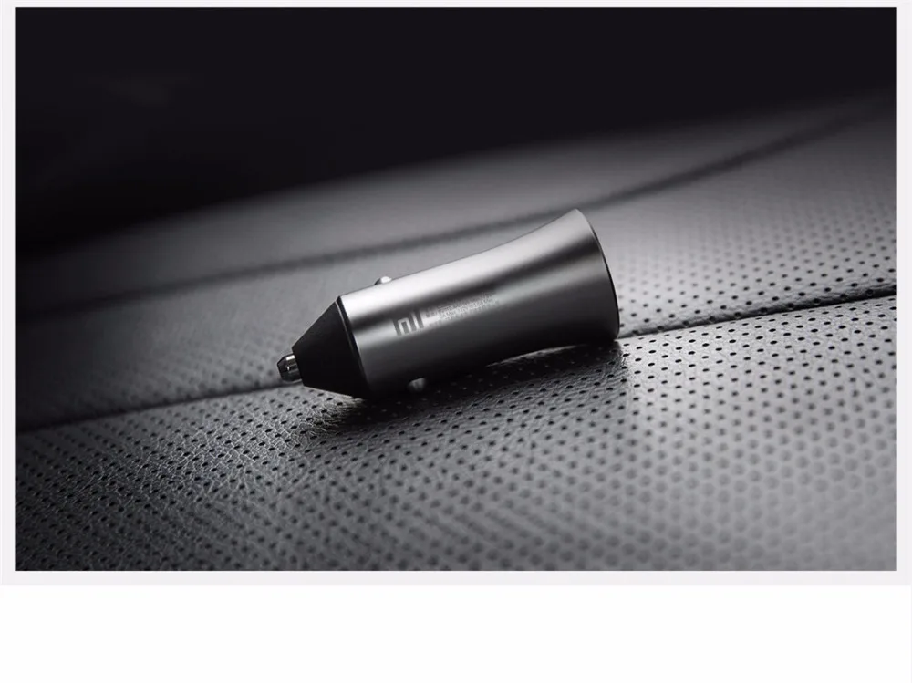 New Xiaomi Dual USB Car Charger 5V2.4A Fast Charger Universal 18W LED Reminding Quick Charge Fit for Most Phones Tablet PC (6)