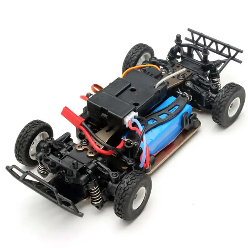 Радиоуправляемый автомобиль WLtoys K999 1:28 короткий ход 2,4G ARR RTR 4WD с бесщеточная модернизация Leopard Hobby 1625 мотор QuicRun 30A ESC