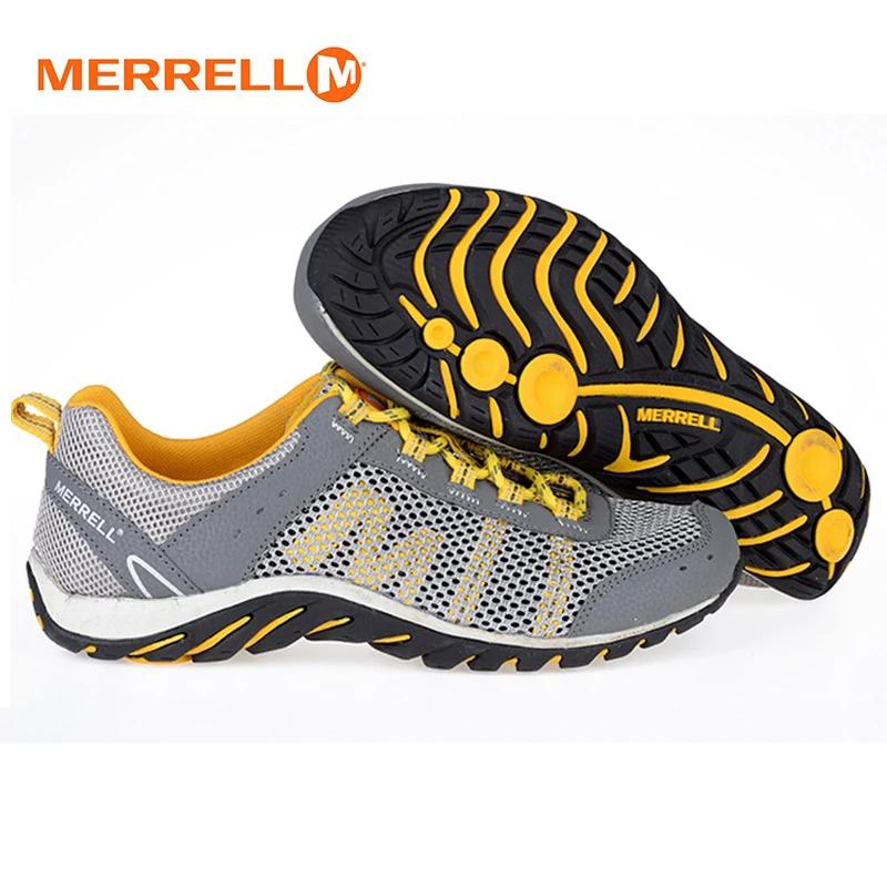Merrel-Zapatillas Deportivas De Malla Para Hombre, Zapatos De Senderismo, Trekking, Senderismo, Para Exteriores, Agua, Secado Rápido, Para Verano
