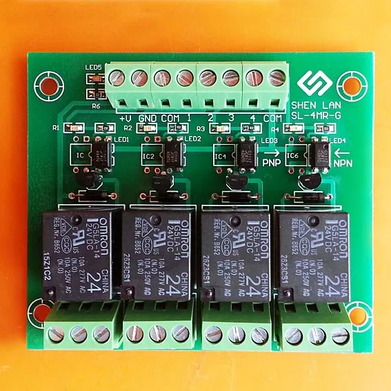 Isolation relay module of 4 road isolation relay platein Electrical