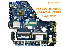Original for ACER E1-572G laptop motherboard E1-572G I5-4200U HD7640M V5WE2 LA-9531P tested good free shipping