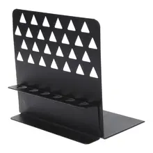 Креативные металлические книжные концы с ручкой держатель для карандашницы подставка офисный домашний декор черный белый