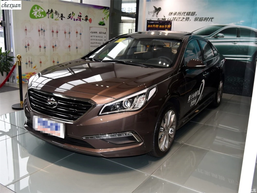 CSCSNL 1 комплект для hyundai Sonata 9 Автомобильный светодиодный вождения DRL Габаритные огни дневного света 12V ABS колпак противотуманных фар