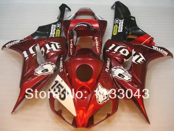 

100%Fit injection red Fairings for HONDA CBR1000 06 07 CBR1000 RR 2006 2007 CBR 1000RR 06 07 fairing kits #r0g7yh
