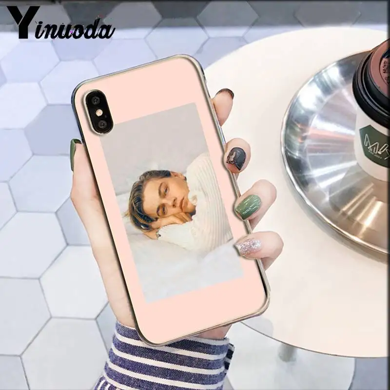 Yinuoda Leonardo Di Caprio young leo чехол для телефона с рисунком iPhone 6S 6plus 7 7plus 8 8Plus X Xs MAX 5 5S XR 11 11pro