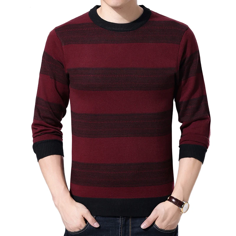2018 Fashion New Cashmere Sweater Men High Quality Pullover O Neck Soft