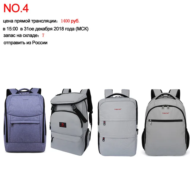 

NO.4 15.6 inch backpacks