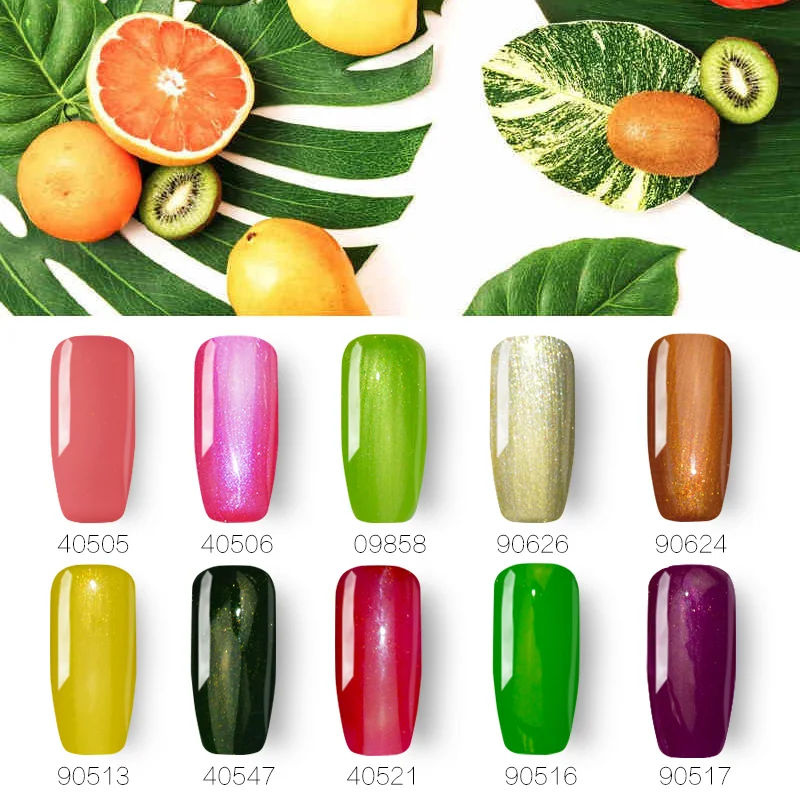 10 шт. УФ светодиодный Гель лак для ногтей впитывающий Полупостоянный верхний