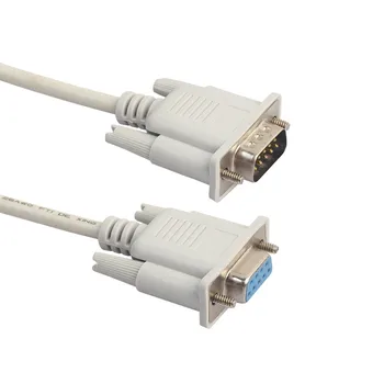 

New Serial RS232-Pin Male To Female DB9-Pin PC Converter Extension Cable Connect 9 Pins DB9 Male to 9 Pin DB9 Female A30