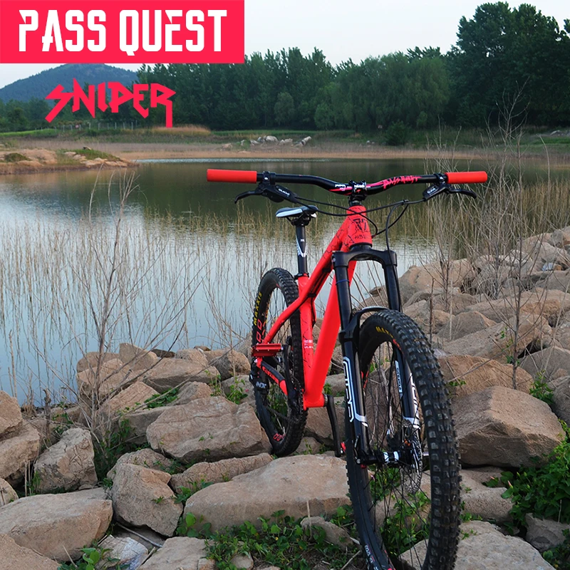 Pass Quest DH FR руль для горного велосипеда из алюминиевого сплава 31,8X780 мм угол 25 мм MTB руль для горного велосипеда AL6061-T6 алюминий