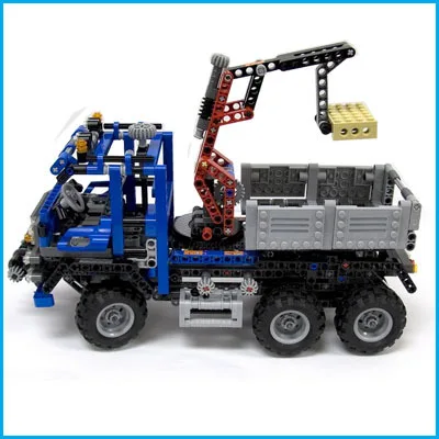

Free Shipping DECOOL 3331 LARGE 805Pcs Exploiture Crane model Enlighten Plastic building blocks sets educational children toys