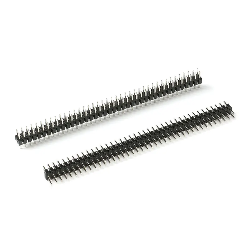 10 шт./лот шаг 2 0 мм одинарный/двухрядный штырьковый разъем 1x40P 2x40p медный