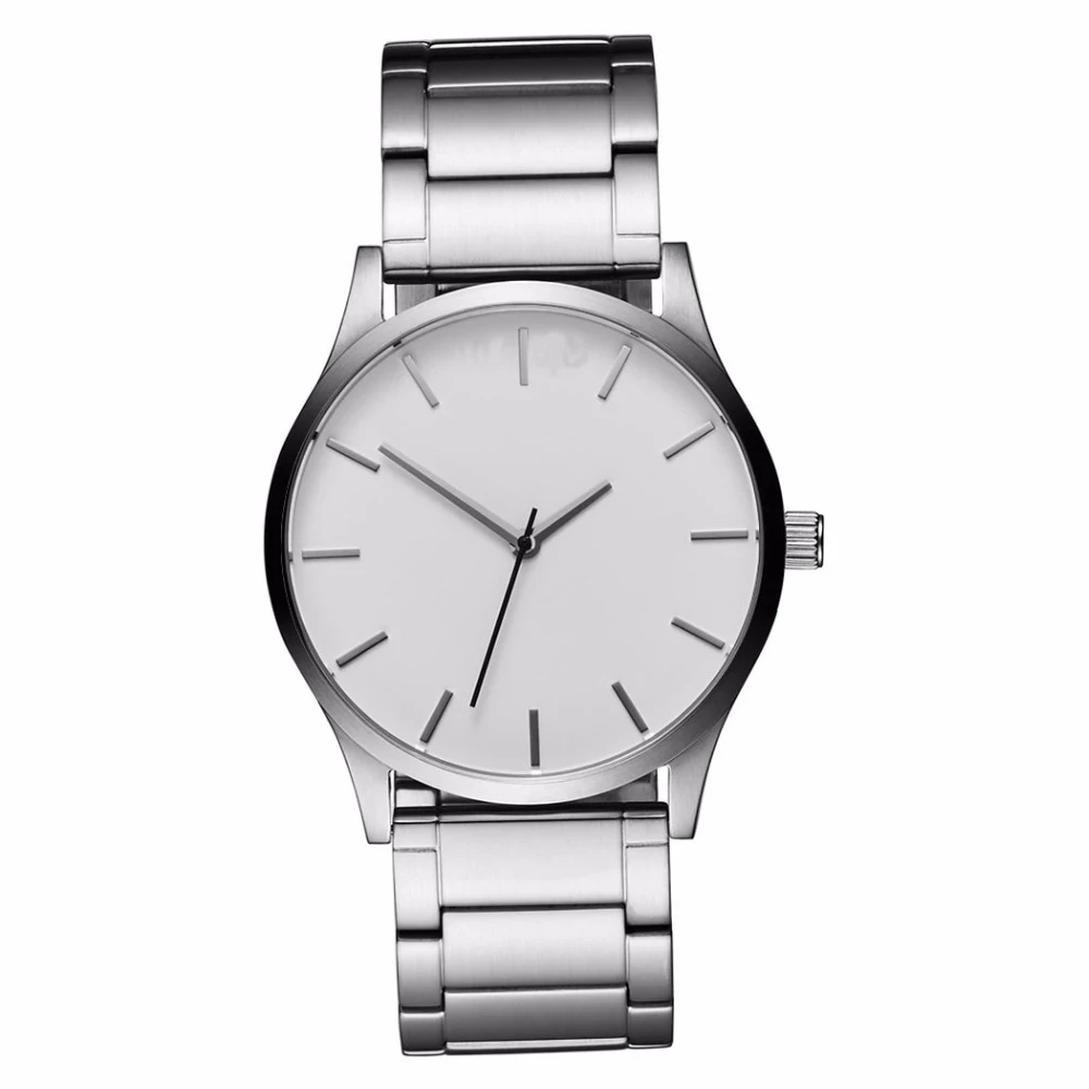Мужские кварцевые наручные часы с браслетом из нержавеющей стали|wristwatch brand|wristwatch