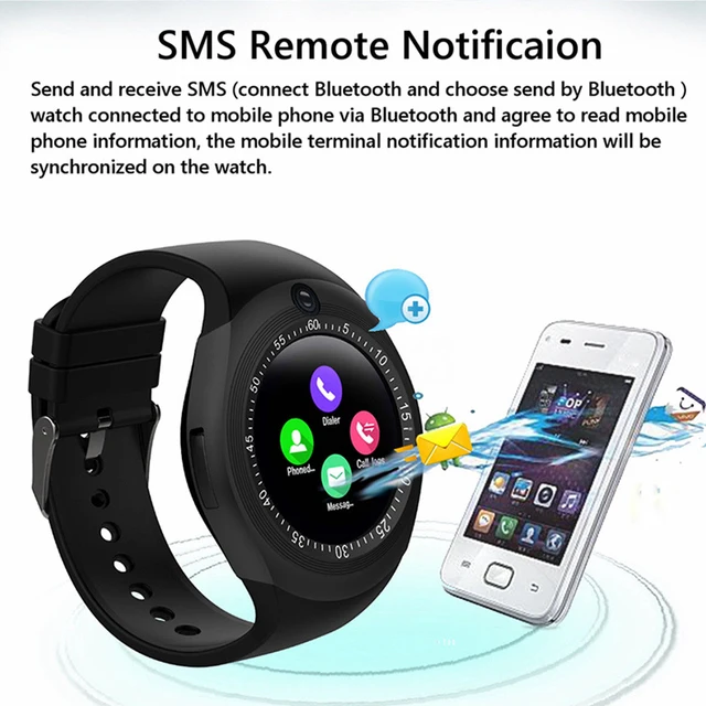 y1 smart watch with camera