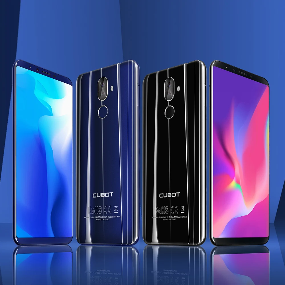 CUBOT X18 Plus смартфон с восьмиядерным процессором ОЗУ 4 Гб ПЗУ 64 ГБ 20 Мп + 2 МП 13