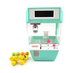 Монетные конфеты граббер шары Catcher настольная игра забавные игрушки Мини кран коготь машина с будильником функция для детей