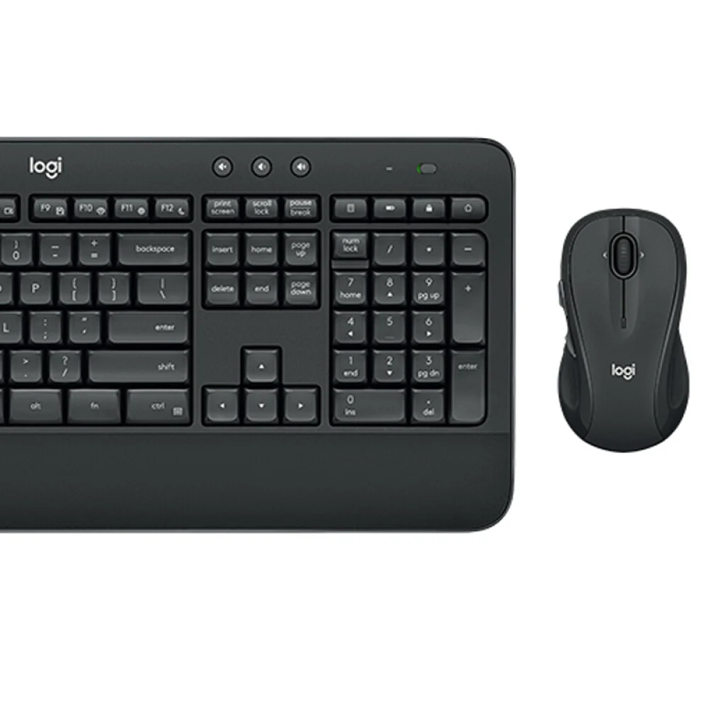 Набор беспроводной мыши и клавиатуры logitech MK545, водонепроницаемый, превосходный комфорт, подставка для рук