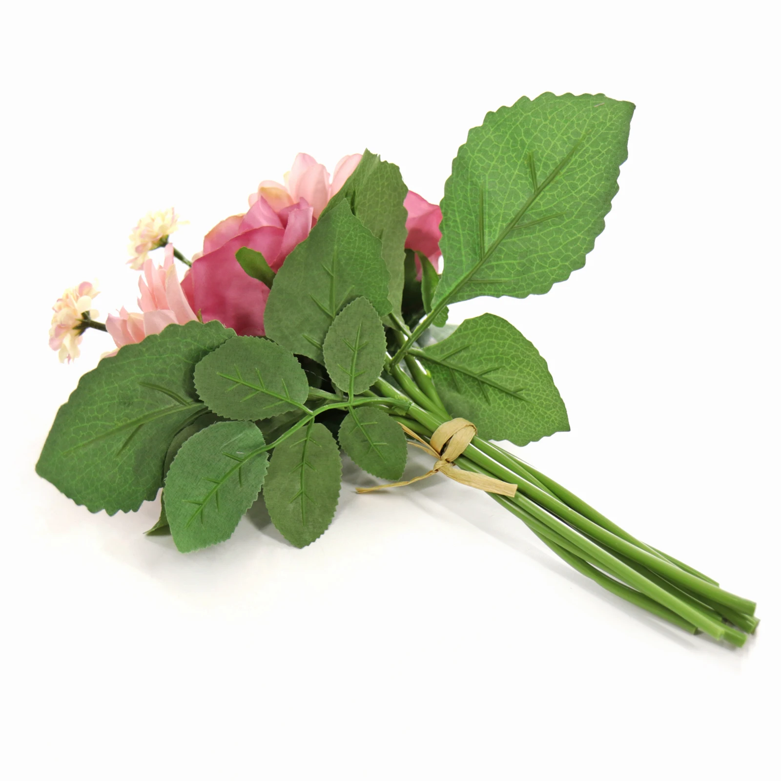 1 Bunch Artificial Flower High Quality Wedding Fake Round Rose Bouquet Flower for Wedding Bride's Bouquet Home Party Decor 1 Bunch Artificial Flower High Quality Wedding Fake Round Rose Bouquet Flower for Wedding Bride's Bouquet Home Party Decor