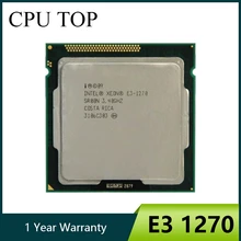 Intel xeon e3 1270 3.4ghz lga1155 8mb, processador central quad core sr00n