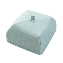 Складные продукты крышка алюминиевая фольга Теплоизоляция для фруктов овощей тарелок крышки Кухонные гаджеты J2Y