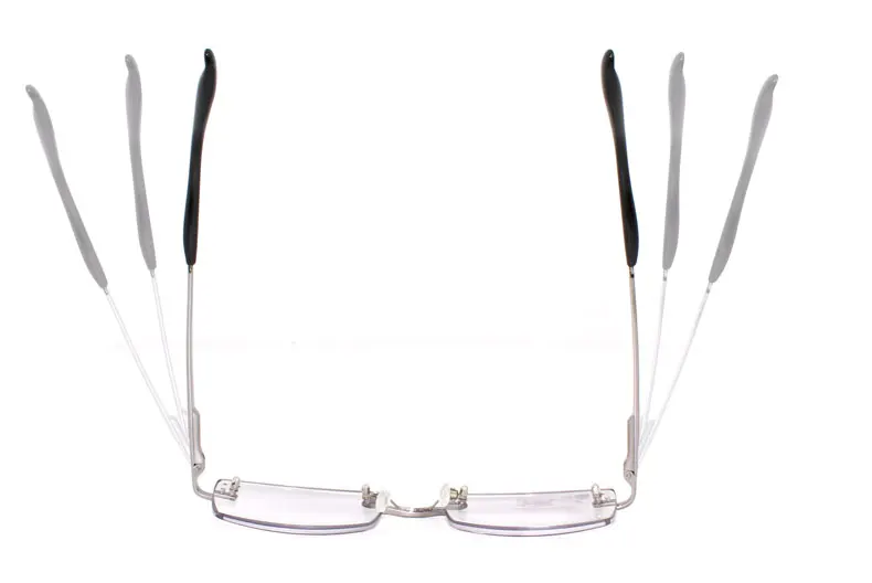 Мужские очки для чтения без оправы с алмазной окантовкой+ 1,00 1,50 2,00 2,50 3,00 3,50 4,00 антибликовый модный Чехол для очков